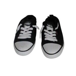 Levi's Sneakers Slip On Women's Size 7  Black Casual Canvas Denim